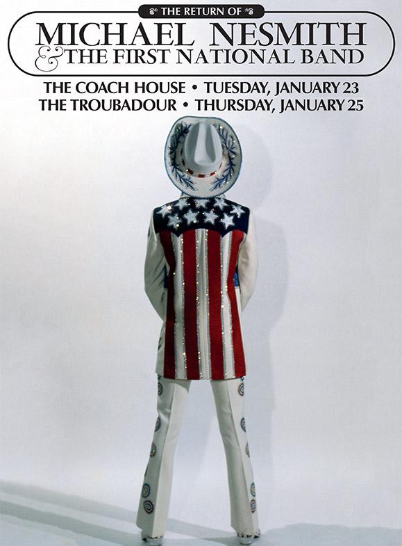 Tickets Now Avail: Michael Nesmith & The First National Band Return To The Stage