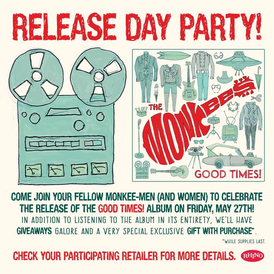GOOD TIMES! In-Store Listening Parties