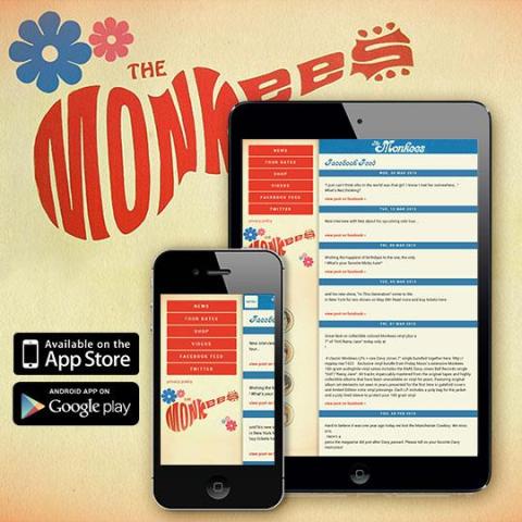 Hey, Hey It's The Official Monkees App!